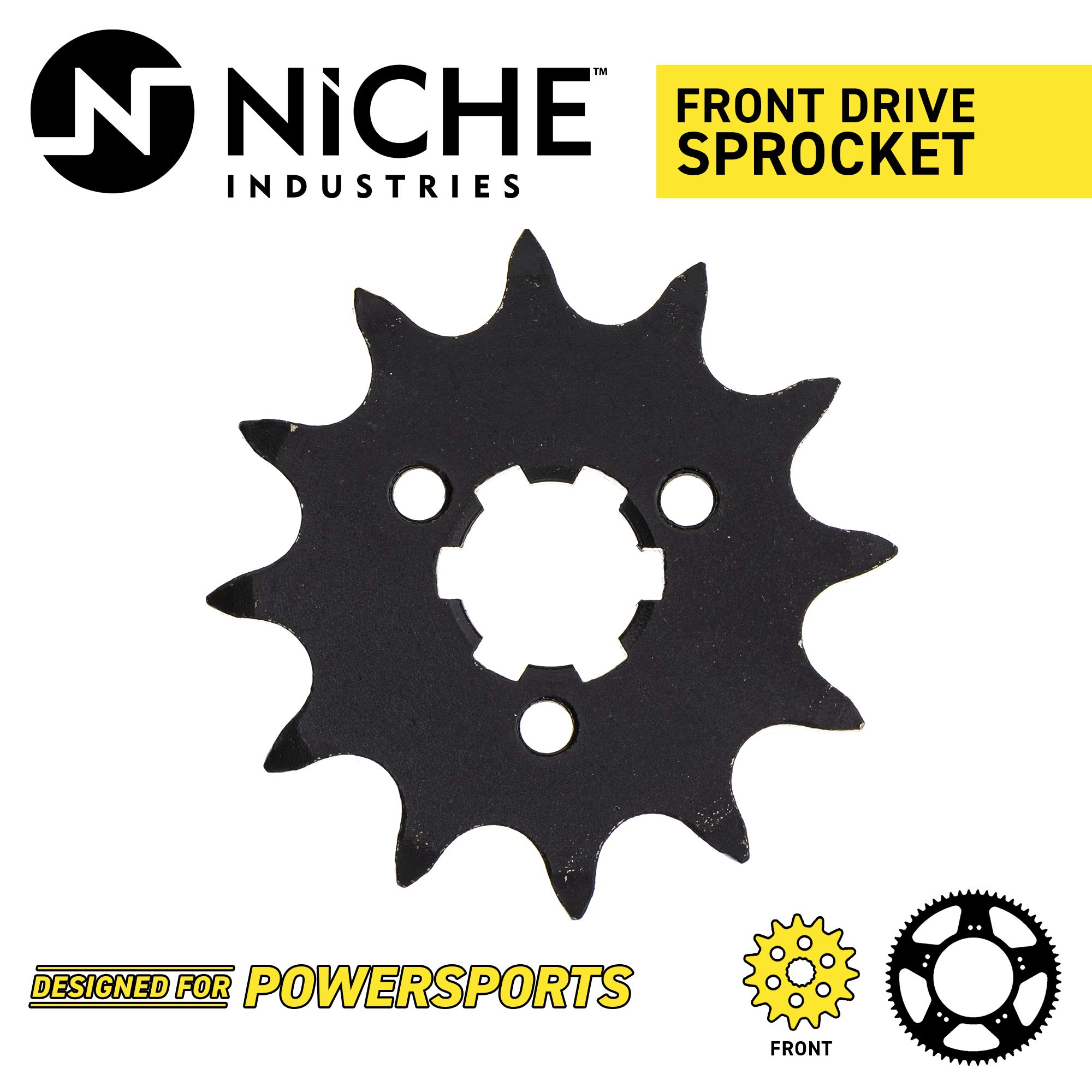 オーク04 NICHE 520 Pitch 12 Tooth Front Drive Sprocket for 1994-2004